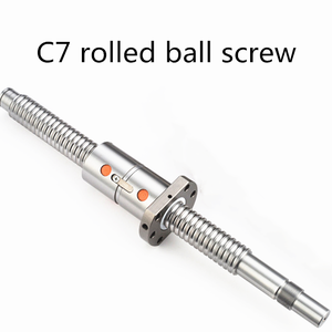 DFU2005 DFU2005-4 20mm ホットセール C7ネジ ダブルナット リニアモーション ボールねじ CNC工作機械用 - Product Image 4
