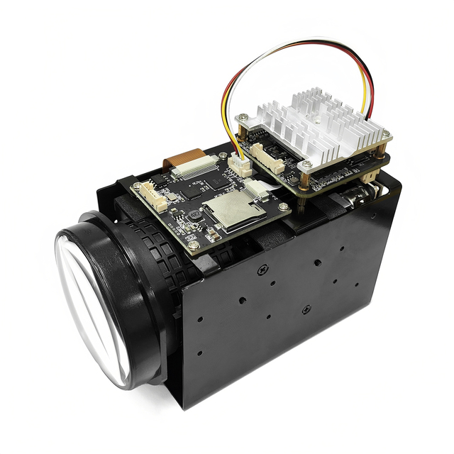 IMX568 5MP 20X Optical Zoom PTZ Camera Module 60fps 1/1.8" CMOS Sensor H.264/H.265/MJPG POE Security Camera