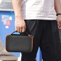 Étui de transport rigide et de voyage personnalisé en EVA écologique avec fermeture éclair pour compresseur d'air et pompe à air de voiture