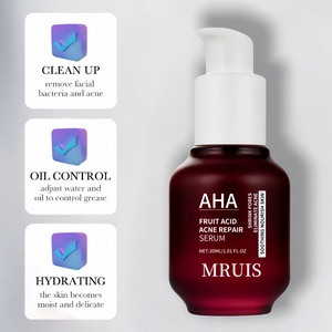 Sérum anti-acné à l'<span class=keywords><strong>acide</strong></span> de fruits et à l'<span class=keywords><strong>acide</strong></span> <span class=keywords><strong>salicylique</strong></span> 30 ml, vente en gros, essence hydratante pour le visage, pour les marques d'acné, contrôle du sébum, soin de la peau - Product Image 5