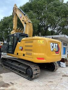 Excavadora de cadenas Caterpillar usada, modelo nuevo 320, 20 toneladas, motor original C7.1 Tier 3 sin urea, excavadora mediana para movimiento de tierras, para exportación. - Product Image 1