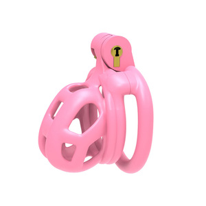 Nouvelle Cage de Chasteté Ergonomique BDSM, Jouet Sexuel Adulte, Dispositif de Chasteté à Verrouillage Intégré Amélioré pour Pénis - Product Image 3