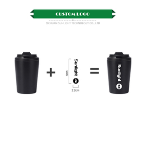 Özel Tumbler toptan toplu termal mor kahve kupa termos bardak paslanmaz çelik kahve Latte kupa Logo ile seyahat kahve fincanı - Product Image 6