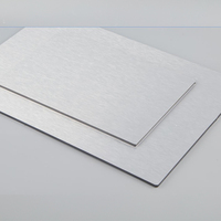 Panel Compuesto de Aluminio Alucobond ACP ACM Dorado Cepillado, Panel Compuesto de Cobre Cepillado/Gris Cepillado