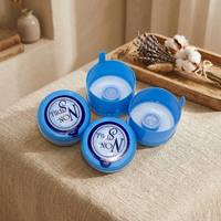 Bouchon de 5 gallons à col de 55 mm, très vendu, en plastique de qualité supérieure pour l'étanchéité et l'emballage des bouteilles d'eau potable, avec bec verseur