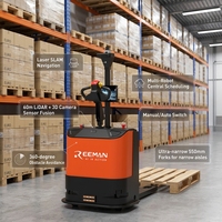 Chariot élévateur AMR industriel 1500 kg avec navigation laser SLAM à 360° °   Évitement d'obstacles pour la manutention des matériaux en usine