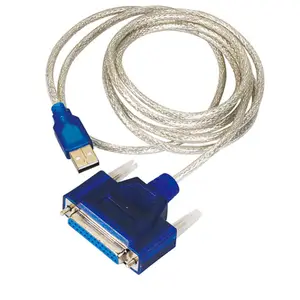 USB zu DB25 Paralleldruckerkabel-Adapter IEEE 1284 Konverter