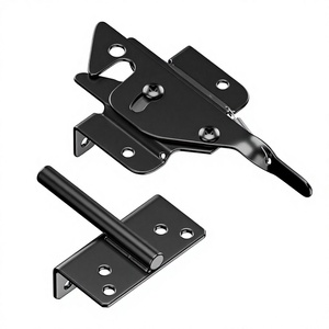 กลอน<span class=keywords><strong>ประตู</strong></span><span class=keywords><strong>รั้ว</strong></span>ขนาดเล็ก Ouroom XY38322 สแตนเลสสตีล ดีไซน์ทันสมัย ชุบสังกะสี ปิดอัตโนมัติ สำหรับ<span class=keywords><strong>รั้ว</strong></span>แบบบาง - Product Image 1