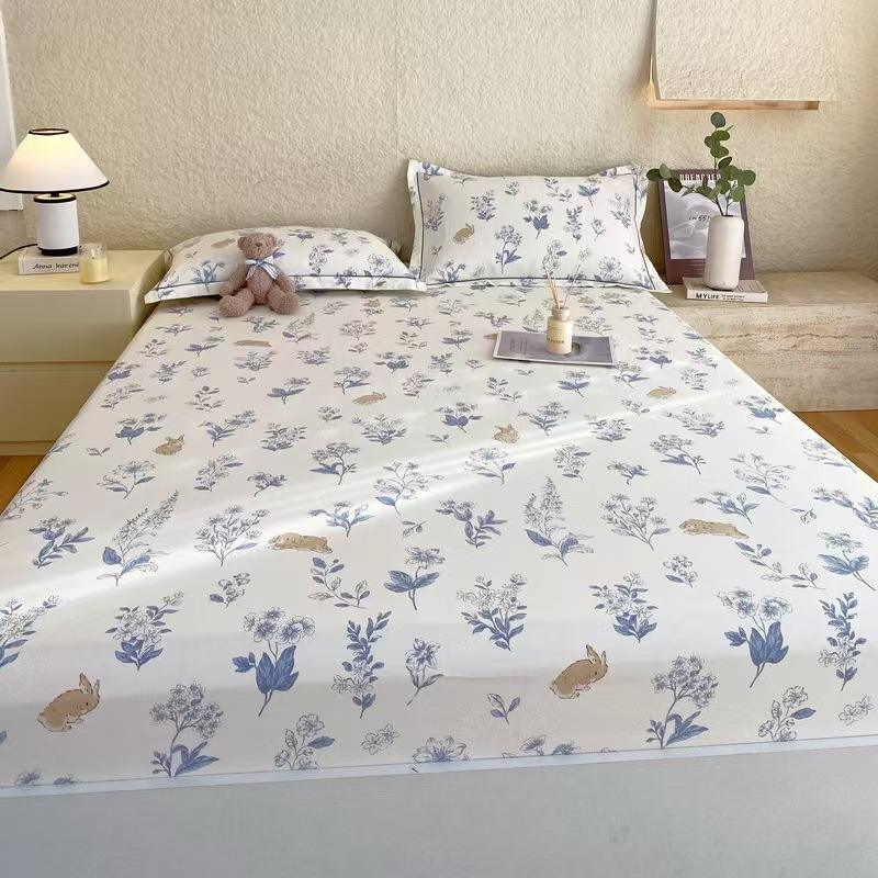 Blue and Brown Floral