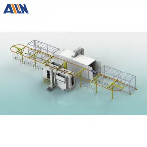 AILIN pabrik garis lukisan lapisan bubuk teknologi baru
