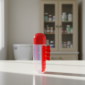 Myrva <b>Pill</b> <b>Bottle</b> Myr-Bps85 Plastic <b>Pill</b> Storage Case - Product Image 2