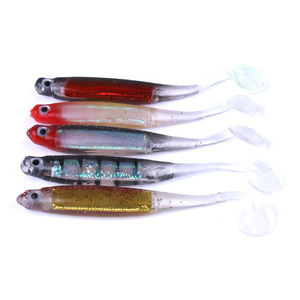 Horizon 4.3in 0.17oz leurres de pêche en plastique appâts souples en vrac Iscas Artificiais Pesca leurres de pêche en plastique souple appât - Product Image 2