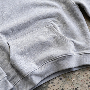 Felpe con Cappuccio Bianche Oversize Personalizzate da Uomo, in Cotone, Stile Streetwear, Alta Qualità, 100% Cotone French Terry Pesante - Product Image 4