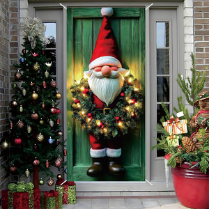Hot Bán Giáng Sinh Treo Trang Trí Với Nhiều Phong Cách Biểu Ngữ Bầu Không Khí Cảnh Bố Trí Tổ Chức Sự Kiện Trang Trí Nội Thất Biểu Ngữ Cửa - Product Image 4