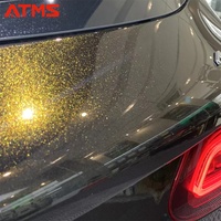 Échantillon gratuit 1.52x15m 7,5mil couleur ppf tpu paillettes or peinture film de protection ppf pour voiture