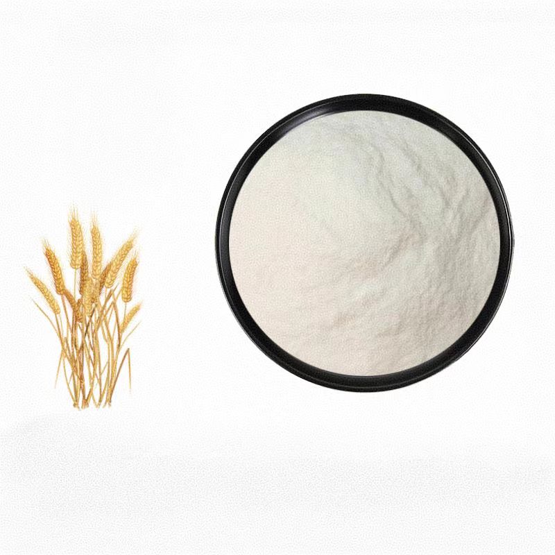 Food Grade Hydrolyzed Wheat Protein Extract 90% Wheat Peptide Powder Herbal Extract in Drum or Bottle Packaging MOP 1kg
