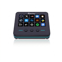 Contrôleur de streaming OEM MiraBox M18 V3 avec 15 touches LCD et éclairage RGB pour la création de contenu et les marques d'accessoires PC