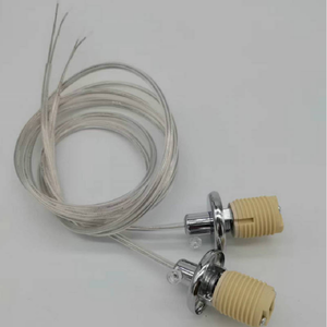 Portalámparas de Cerámica <span class=keywords><strong>con</strong></span> <span class=keywords><strong>Rosca</strong></span> Externa <span class=keywords><strong>G9</strong></span>, Soporte Colgante para Techo, Base para Lámpara - Product Image 5