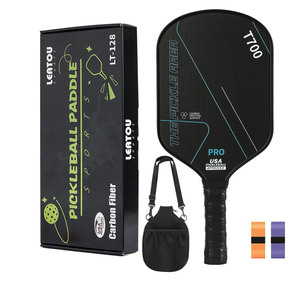 Paleta de Pickleball Leatou T700 de Fibra de Carbono, 13.4 mm, 450 g, Forma Estándar, Aprobada por la USAPA, Equipo de Entrenamiento - Product Image 3