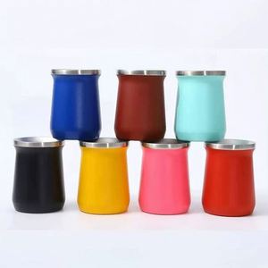 Mini 304 Stainless Steel Creative Painted Insulated Coffee Cup - Product Image 1