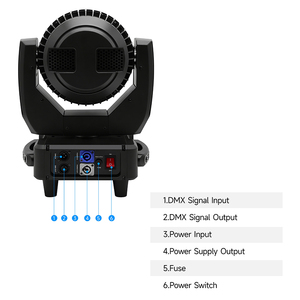 AOPU Luce Wash LED per Palcoscenico 7*40W Laser 2IN1 RGBW Testa Mobile per Club Bar Matrimoni - Product Image 3