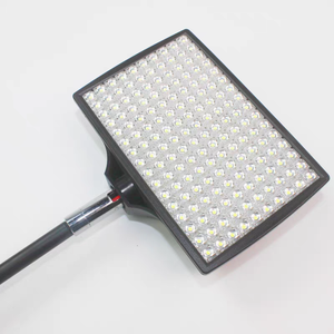 Lumière d'exposition LED à bras long DC12V 12W 6000K Lumière du jour IP44 en aluminium avec grille rapide pour affichage, adaptateur de prise UK/EU/US/AU - Product Image 1