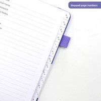 Carnet de mots de passe personnalisé A5, carnet d'adresses, annuaire téléphonique, organiseur de mots de passe en cuir PU avec logo