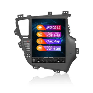 mobil stereo kepala unit kia Suppliers-ZWNAV 10.0 Auto Elektronik 4G Gps Tracker Mobil Multimedia Dvd Player untuk KIA K5 2011-2015 Mobil stereo Carplay Head Unit