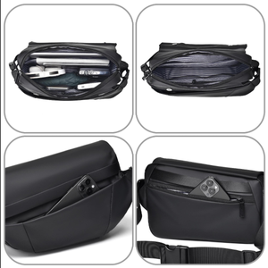 Bolso Bandolera Antirrobo Personalizado con Logotipo, a la Moda, Impermeable, para <span class=keywords><strong>Hombre</strong></span>, para Viajes al Aire Libre - Product Image 4