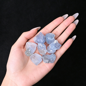 Piedra de Celestita Azul en Bruto, Cristal Irregular, Cristal Curativo al por Mayor - Product Image 1
