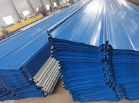 Tôles de toiture ondulées de couleur Offre Spéciale Tôle ondulée galvanisée enduite de couleur de calibre 14