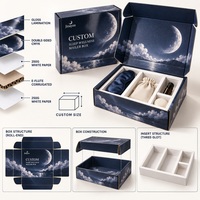 Boîte de colisage personnalisée pour le bien-être du sommeil, coffret cadeau de thérapie nocturne pour le commerce électronique