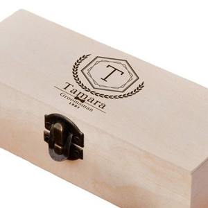 Персонализированный узор на заказ, День отца, солнцезащитные очки, деревянная коробка, футляр для деревянных очков, футляр для солнцезащитных очков - Product Image 2