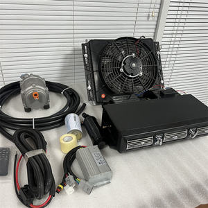 ชุดเครื่องปรับอากาศรถยนต์12V สำหรับมอเตอร์ทั่วไปประกอบด้วยแผงหน้าปัดคอมเพรสเซอร์เครื่องระเหยสำหรับทุกรุ่น - Product Image 1