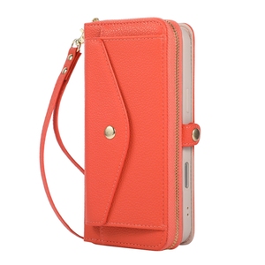 Custodia a tracolla in pelle all'ingrosso con tasca con cerniera per <span class=keywords><strong>Redmi</strong></span> <span class=keywords><strong>Note</strong></span> 12/<span class=keywords><strong>Note</strong></span> 13 <span class=keywords><strong>Pro</strong></span>/<span class=keywords><strong>Note</strong></span> 14 <span class=keywords><strong>Pro</strong></span> Plus - Product Image 3