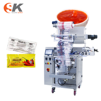 Machine automatique d'emballage de liquide Machine d'emballage de sachets de yaourt Machine de remplissage d'emballage de sucette glacée au miel