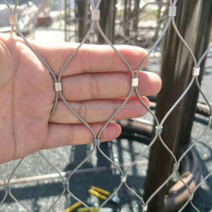 Ringhiera della scala in acciaio inossidabile rete per balcone recinzione ss reti per cavi in rete in corda metallica corrimano balaustra - Product Image 5