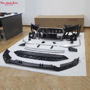 Kit carrosserie pour <span class=keywords><strong>Audi</strong></span> <span class=keywords><strong>A4</strong></span> B9 S4, nouveau style, pare-chocs avant modifié avec calandre et lèvre avant, en matériau PP, 2017 <span class=keywords><strong>2018</strong></span> 2019 - Product Image 3