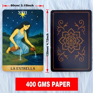 <span class=keywords><strong>Baraja</strong></span> <span class=keywords><strong>de</strong></span> Cartas del Tarot Español Personalizadas al por Mayor, 78 Cartas del Tarot, Cartas <span class=keywords><strong>de</strong></span> Tarot en Español, 400 GSM, Logotipo Personalizado, OEM, ODM, Caja <span class=keywords><strong>de</strong></span> Regalo - Product Image 5