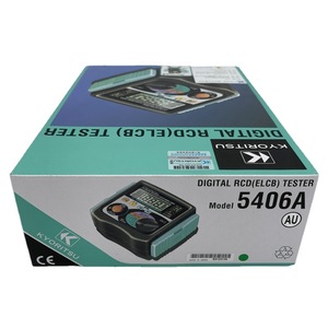 Probador de Interruptores de Fuga Trifásicos Kyoritsu KEW5406A con Pantalla Digital - Product Image 6