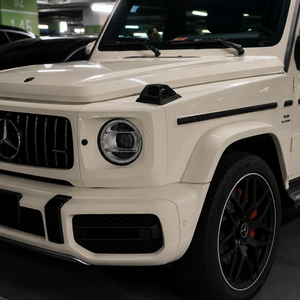Car <b>Wrap</b> Vinyl Film Cream <b>white</b> PET 6.5mil 7.5mil 8.5mil High Gloss Air Release Full Body Automotive Color Changing Film Sticker - Product Image 5
