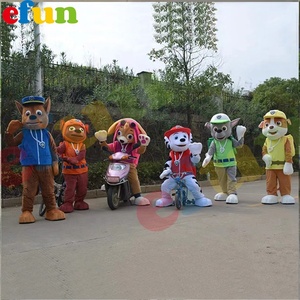 Efun MOQ 1 pezzo all'ingrosso zampa cane pattuglia mascotte personaggio cane cane Cosplay mascotte Costume per la vendita - Product Image 6