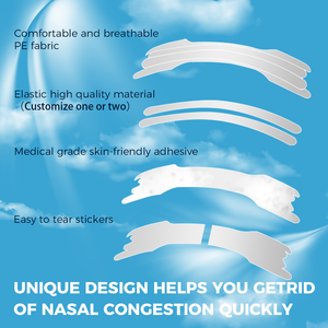 Anthrive Muestra Gratis Tiras Nasales de Material PE para Respirar Mejor Parche de Tira <span class=keywords><strong>Nasal</strong></span> para Ayudar a Dormir Tiras Nasales para Ronquidos - Product Image 3