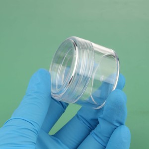 6 uds plástico vacío redondo 20g tarro transparente 0,66 oz uñas brillo bote contenedor para recarga cosméticos embalaje botella caja de almacenamiento - Product Image 3