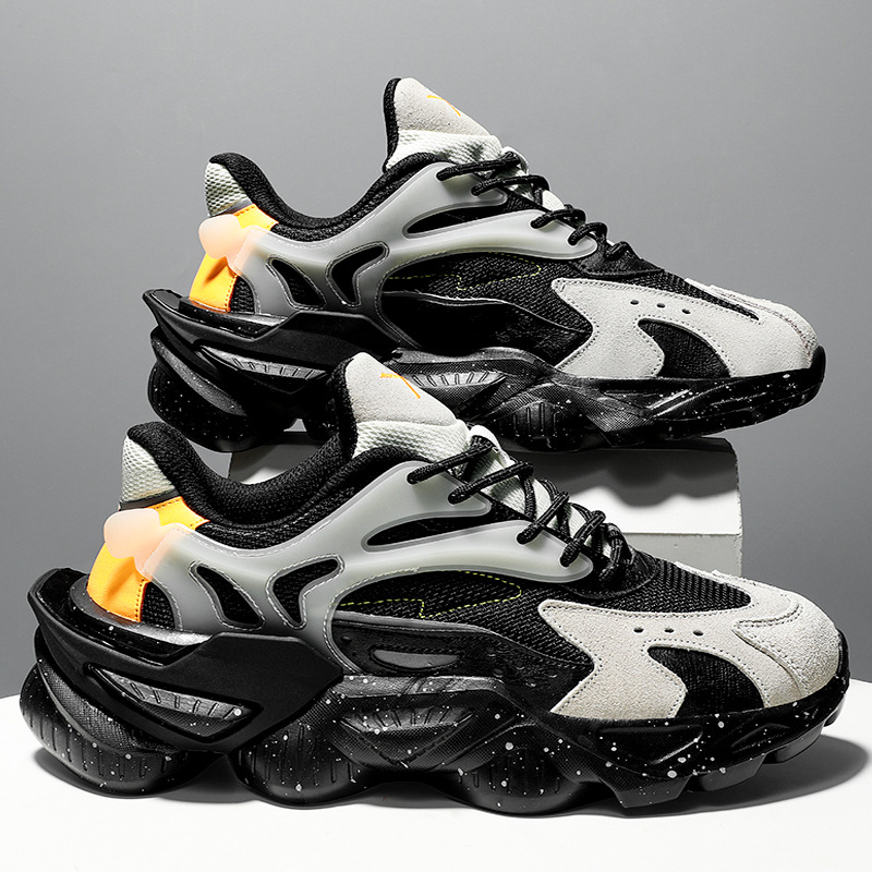 Мужские легкие кроссовки для бега, Белые Повседневные кроссовки с мягкой подушкой, для осени, 2022