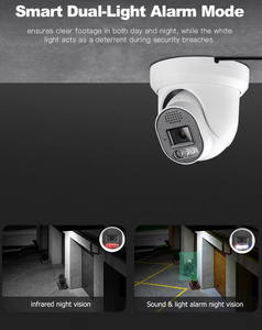 Nueva Cámara de Seguridad <span class=keywords><strong>IP</strong></span> PoE de 5MP, Tipo Torreta Metálica, H.265, F1.0, Gran Angular de 3.6mm, IA, Visión Nocturna en Color las 24 Horas, Cámara de Demostración de Video <span class=keywords><strong>CCTV</strong></span> - Product Image 2