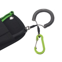 Pince de pêche portable à anneau fendu ODM FG-1026 noir+vert, personnalisable avec logo, en acier 4Cr14 – Vente chaude