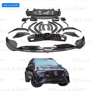 <span class=keywords><strong>B</strong></span> Style Kit carrozzeria in fibra di carbonio di ottima qualità per <span class=keywords><strong>Mercedes</strong></span>-Benz GLE53 GLE450 24-25 Upgrade <span class=keywords><strong>B</strong></span> Style diffusore per labbra anteriore Spoiler - Product Image 1