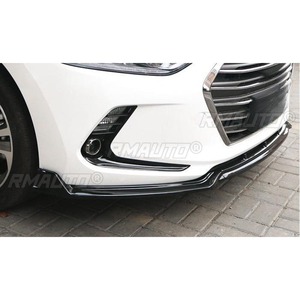 3 piezas de alerón delantero para parachoques, difusor, pieza de modificación para Hyundai Elantra, protector de parachoques, cubierta, accesorios para coche - Product Image 4