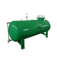 Flottation à air industriel Réservoir dissous horizontal Équipement pour eaux usées sous pression 220v Petite unité Machine de flottation à air